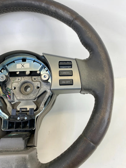 2008 08 INFINITI FX35 FX45 STEERING WHEEL W/ AUDIO & CRUISE CONTROL SWITCHS OEM