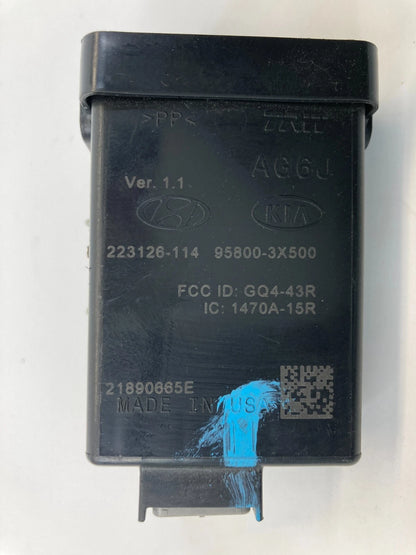 2014-2016 HYUNDAI ELANTRA TIRE PRESSURE CONTROL COMPUTER MODULE 95800-3X500