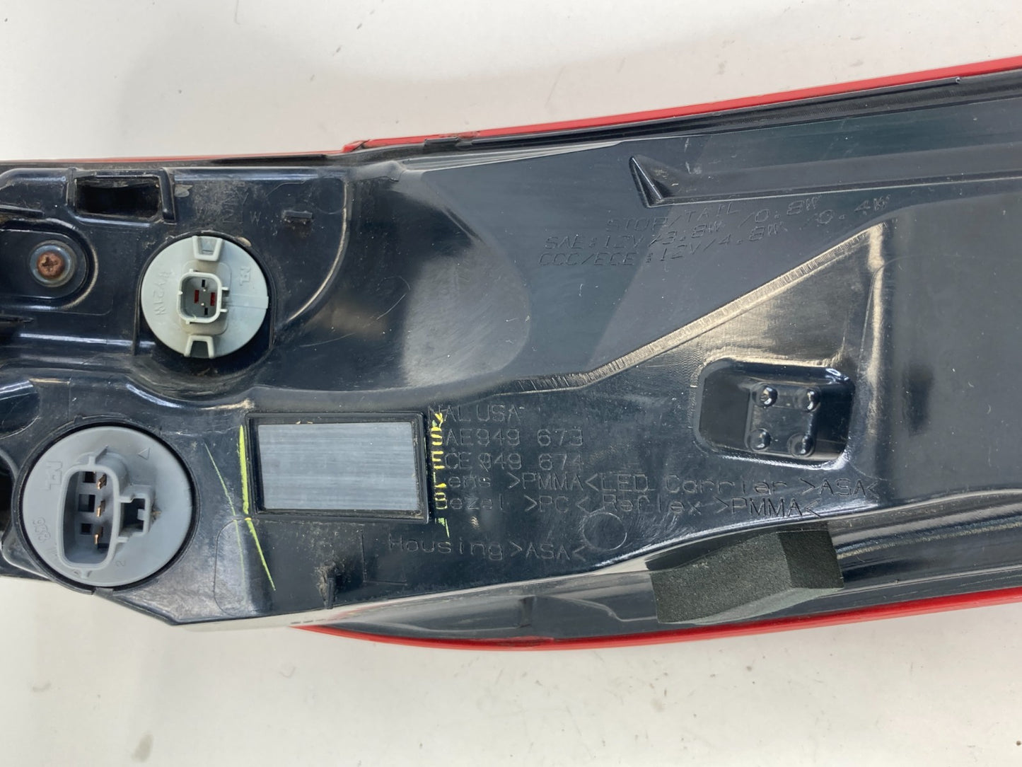 2013 Infiniti JX35 Rear Left Driver Side Outer Tail Light Taillight Assembly OEM