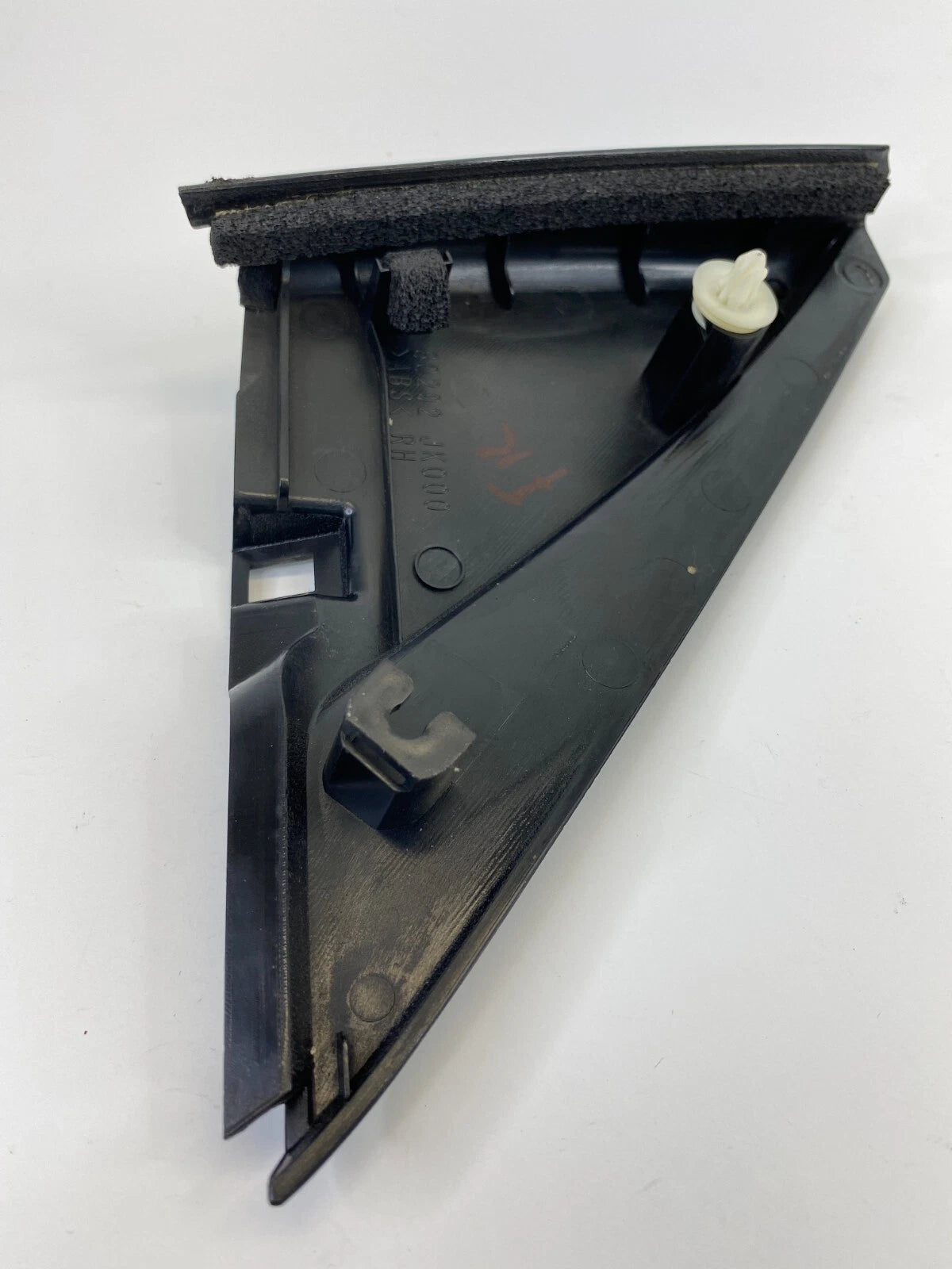07 08 INFINITI G35 SEDAN FRONT RIGHT SIDE INNER CORNER MIRROR COVER 80292-JK000
