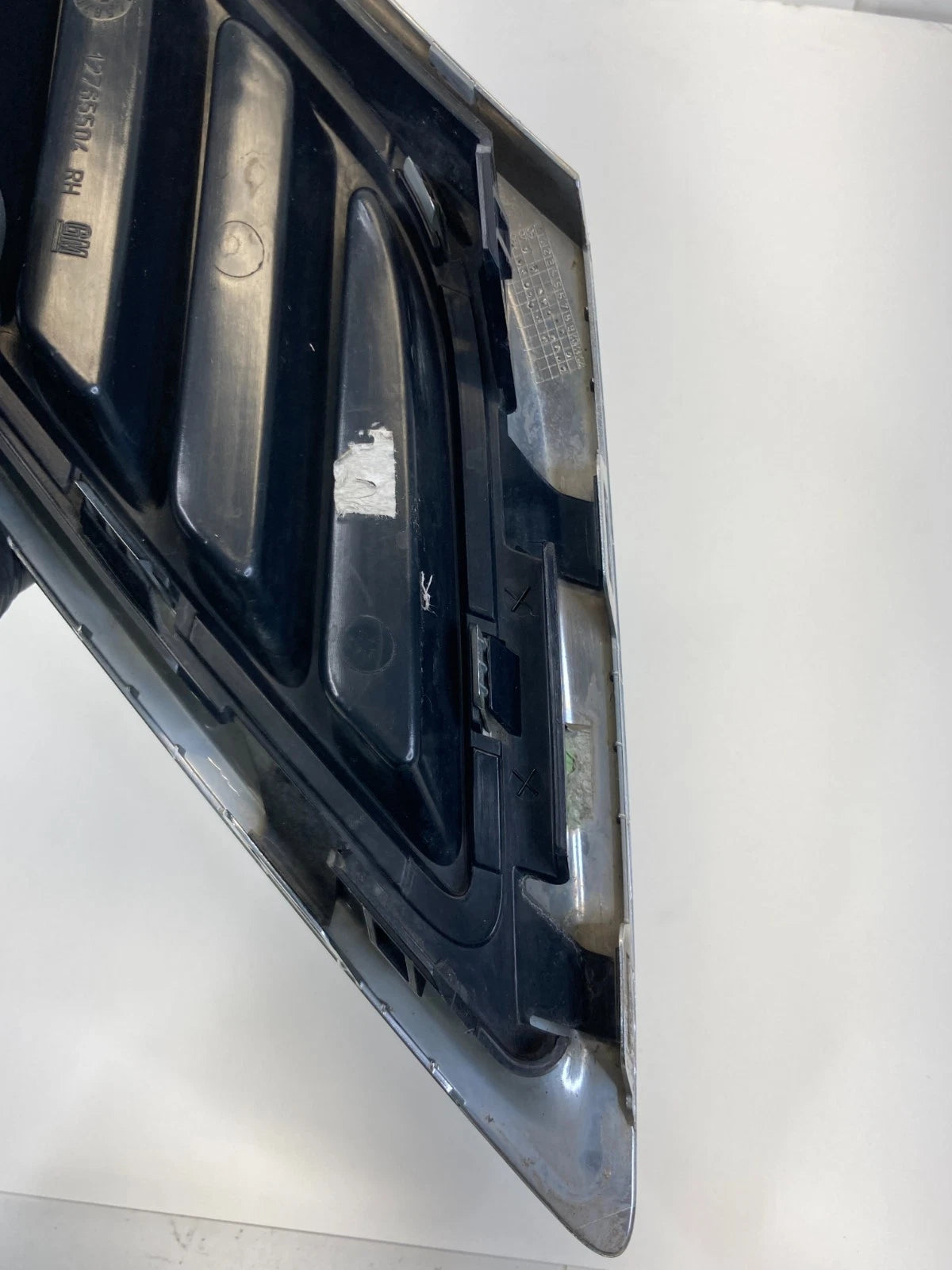 2008-2011 SAAB 9-3 9-3X FRONT RIGHT SIDE UPPER BUMPER GRILLE CHROME TRIM OEM