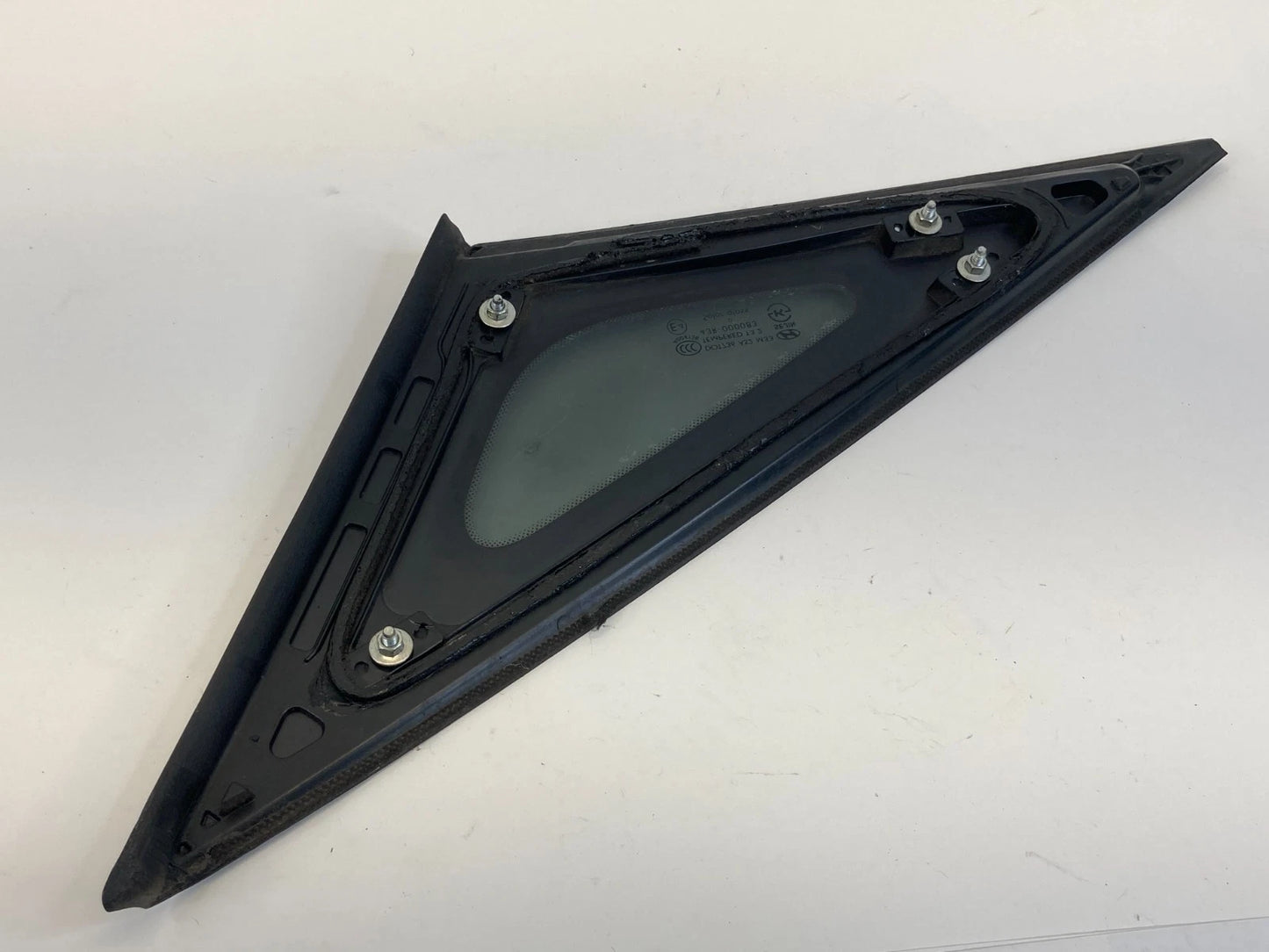 2011-2015 HYUNDAI SONATA REAR LEFT SIDE DOOR WINDOW QUARTER GLASS OEM