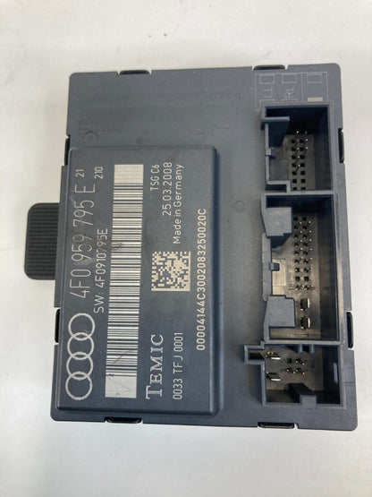 2006 2007 2008 Audi A6 Rear Left Side Door Control Module 4F0-959-795-E OEM