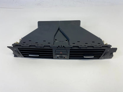 2006 BMW 330XI DASH CENTER DUCT AC AIR VENT GRILLE W/ HAZARD SWITCH 64229130458