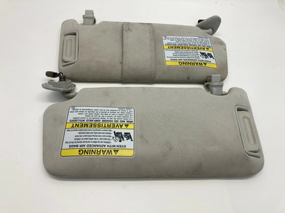 2010-2014 SUBARU OUTBACK LEGACY SUNVISOR SUN VISOR T SET LEFT & RIGHT W/ CLIPS