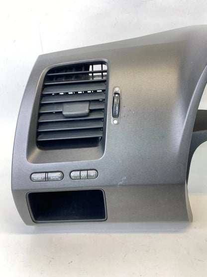 2006-2011 HONDA CIVIC DASH DISPLAY SPEEDOMETER CLUSTER BEZEL PANEL 77220SNAA020