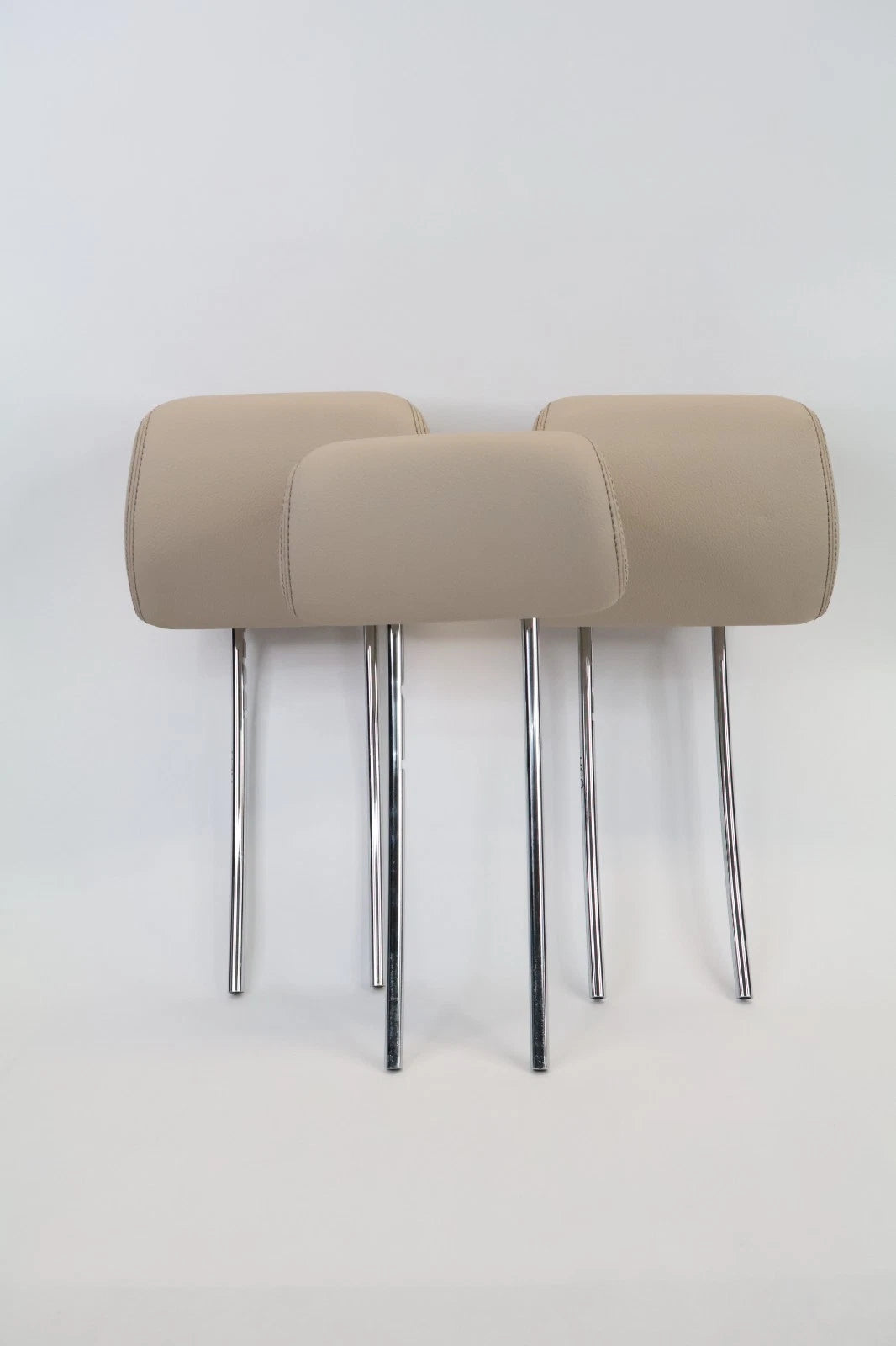 10-16 MERCEDES W212 E350 E250 REAR SEAT HEADREST HEAD REST SET 3 PIECES BEIGE