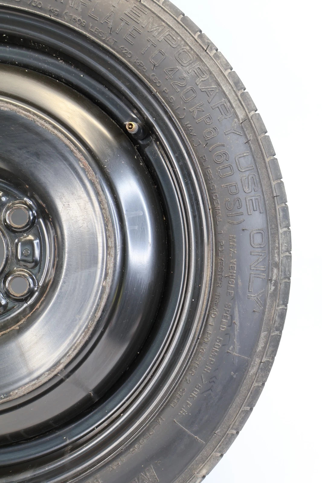 2012-2018 FORD FOCUS 2013-2020 FUSION SPARE TIRE COMPACT DONUT T125/80R16