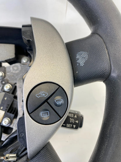 2004-2009 TOYOTA PRIUS STEERING WHEEL W/ AUDIO & CRUISE CONTROL SWITCHES OEM
