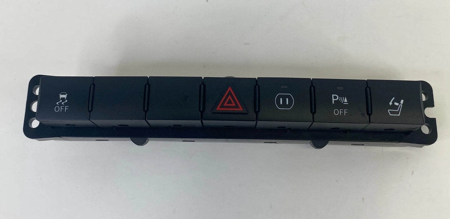 2011-2013 Dodge Durango Dash Center Hazard Door Parking Lock & Traction Switch