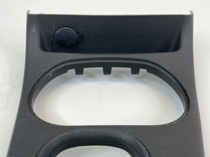 05-10 CHEVROLET COBALT A/T CONSOLE SHIFTER TRIM BEZEL W/ POWER OUTLET 15212350