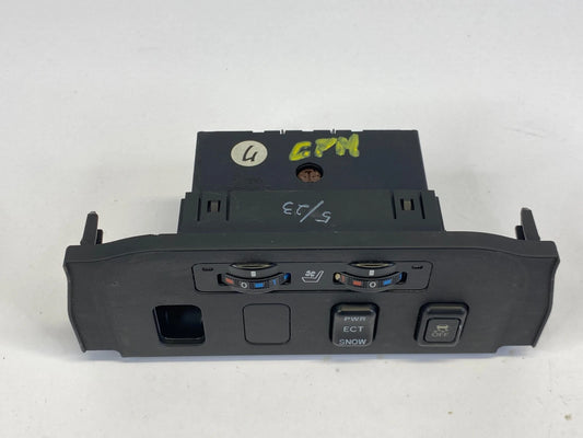 2007-2011 LEXUS GS350 CONSOLE HEATED SEAT TRACTION SNOW CONTROL SWITCH PANEL OEM