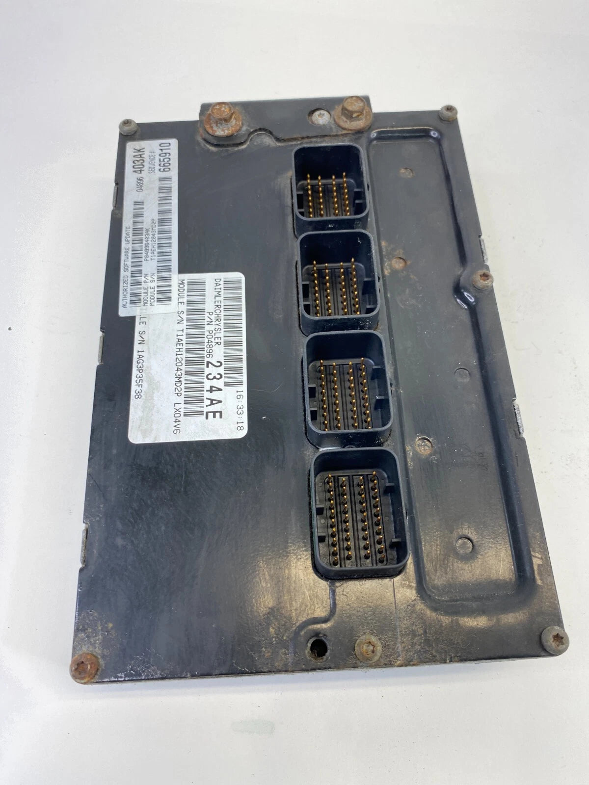 2005 DODGE MAGNUM 3.5L V6 ENGINE CONTROL MODULE ECU PCM P04896234AE OEM