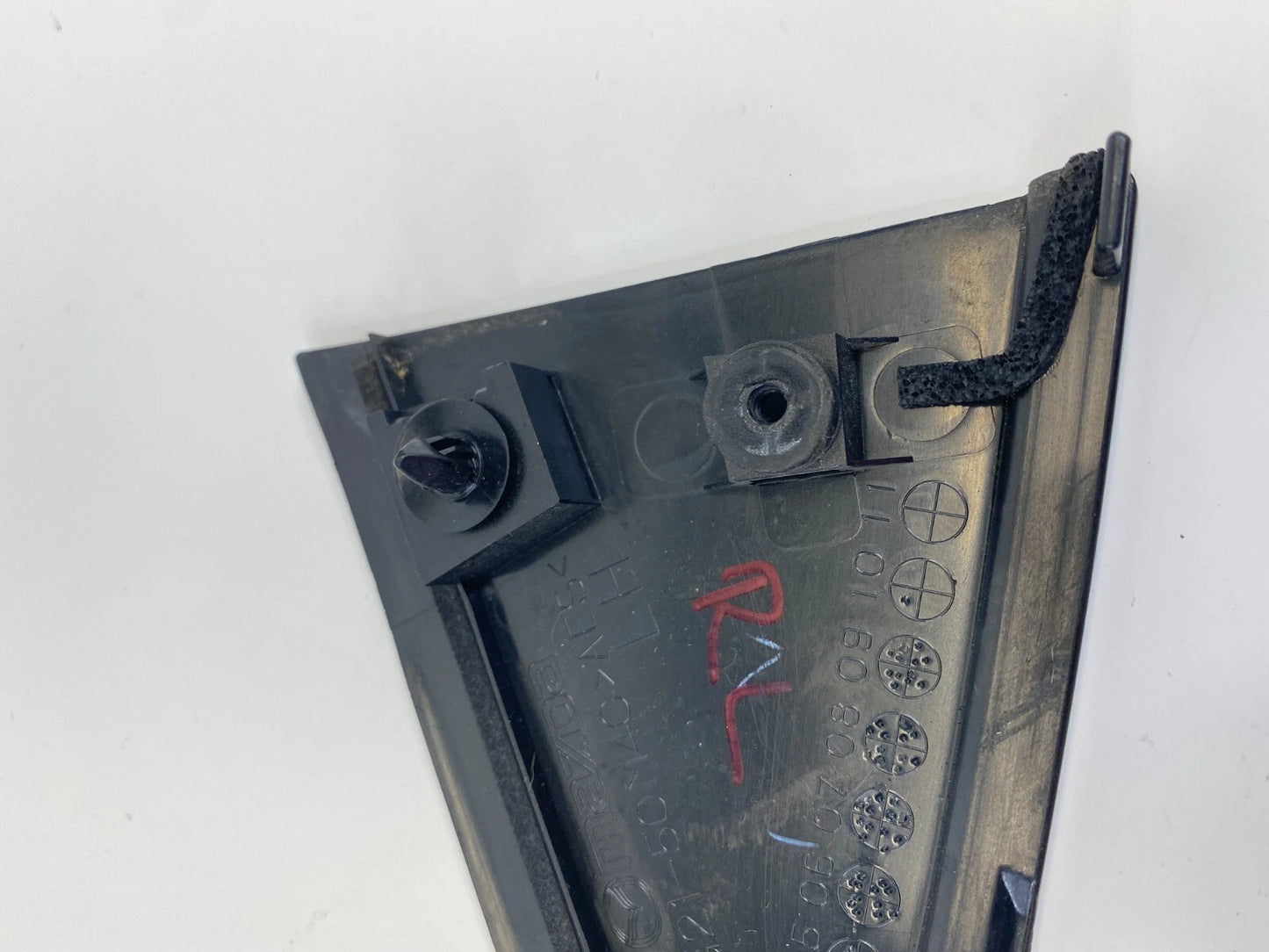07-12 MAZDA CX-7 CX7 REAR LEFT SIDE EXTERIOR DOOR GARNISH COVER TRIM EG21-50M40
