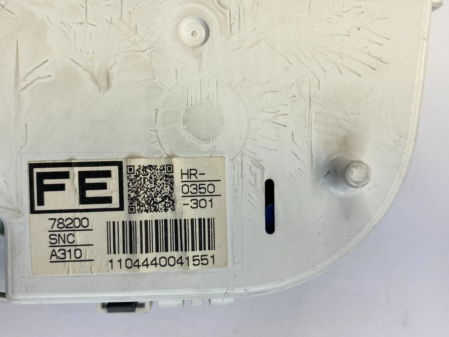 2009-2011 HONDA CIVIC HYBRID SEDAN AT SPEEDOMETER CLUSTER 201K MILES 78220SNCA32