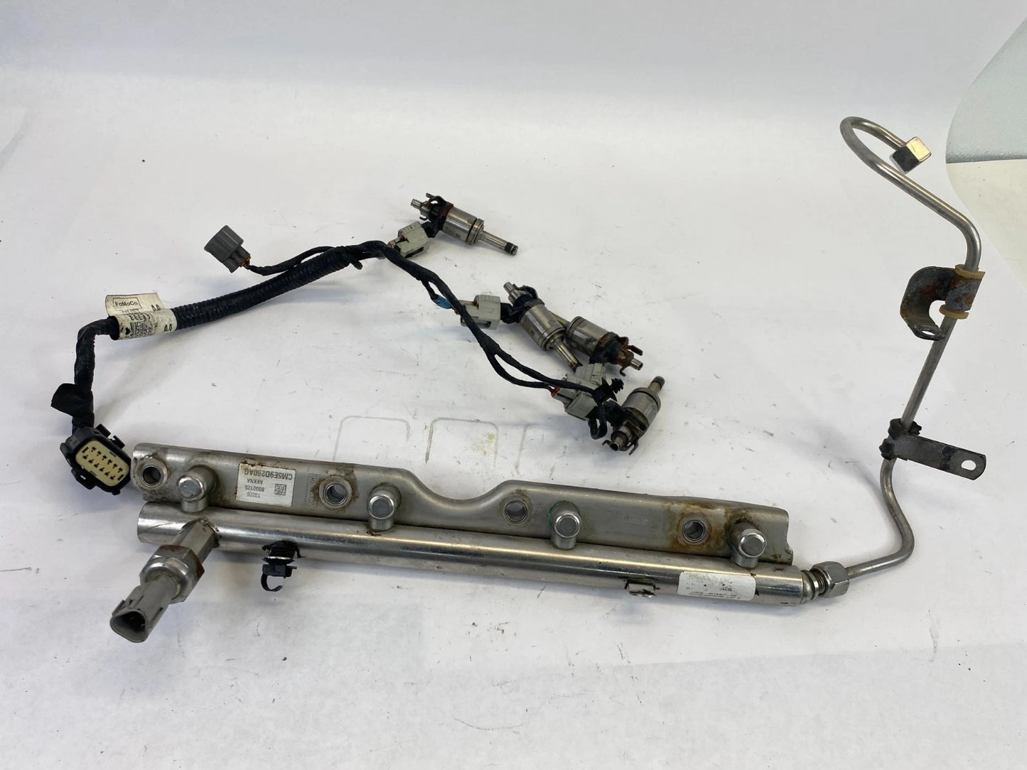 2012-2018 FORD FOCUS 2.0L FUEL INJECTION RAIL W/ INJECTORS CM5E-9D280-AG OEM