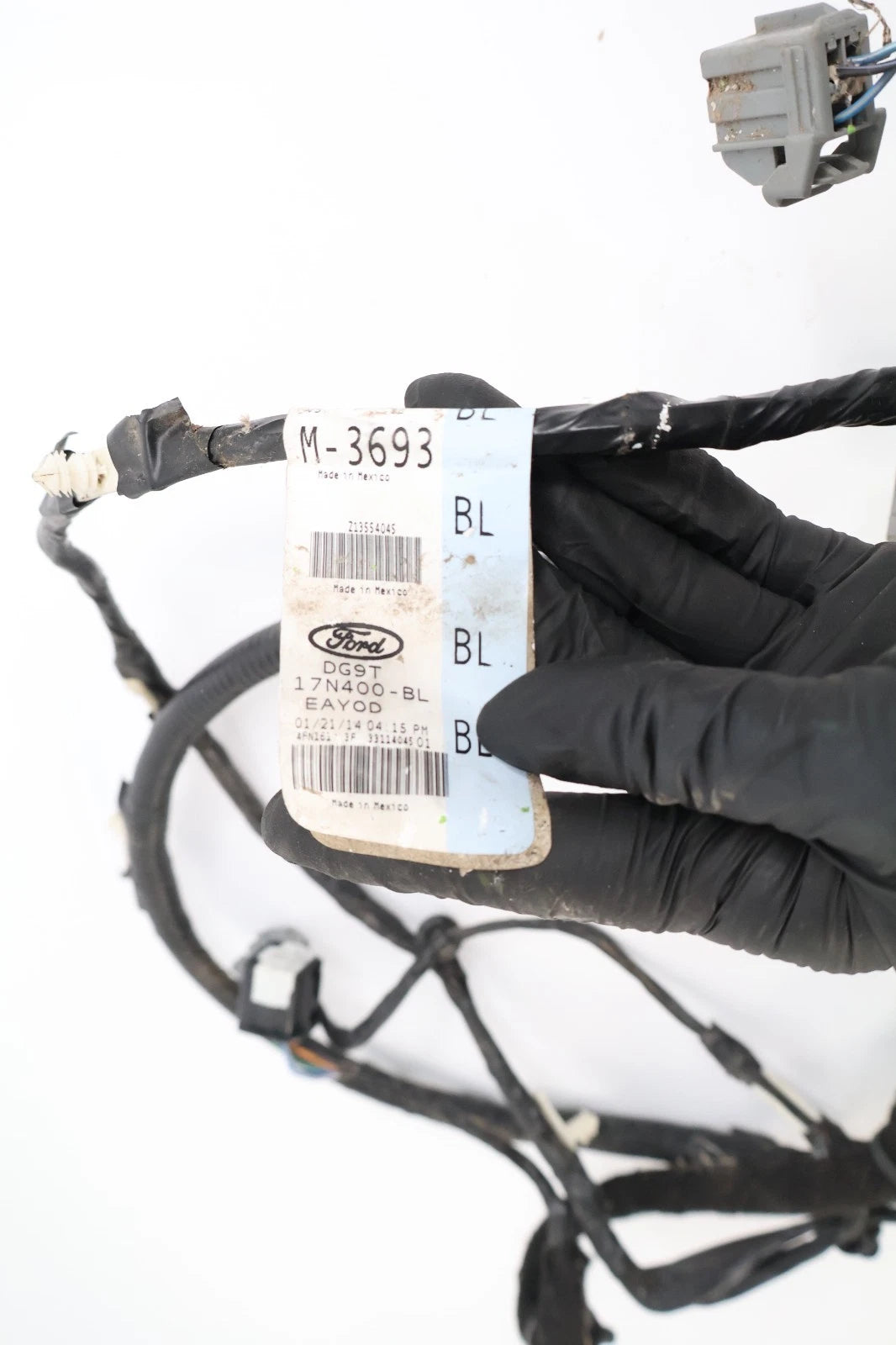 2013-2016 FORD FUSION REAR TRUNK LID LIGHT SENSOR WIRING HARNESS OEM DG9T17N400B