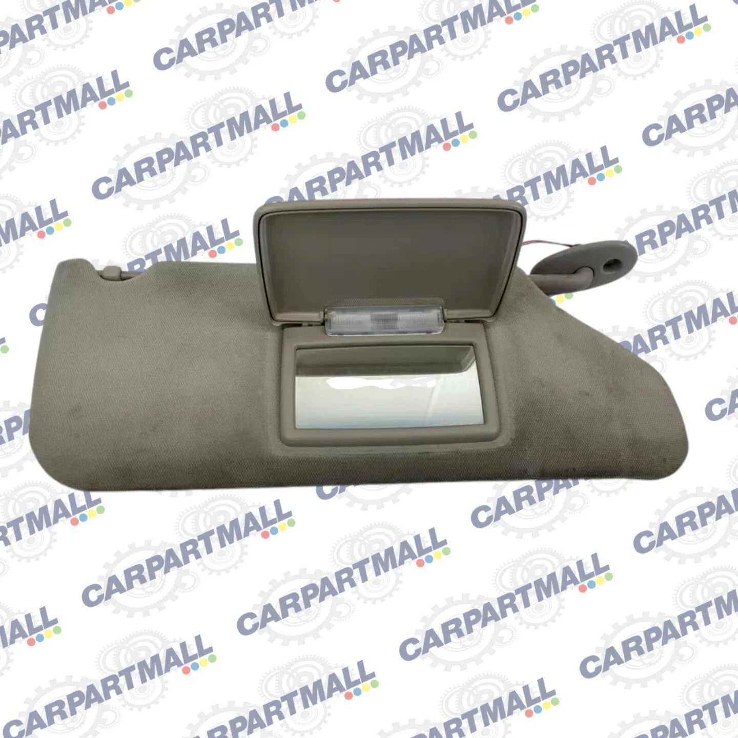 05-10 JEEP GRAND CHEROKEE RIGHT PASSENGER SIDE SUNVISOR SUN VISOR SHADE W/ LIGHT