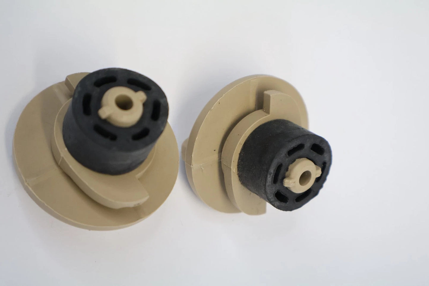 2012-2017 HYUNDAI ACCENT DASH GLOVE BOX KNOB STOPPER PAIR SET OEM