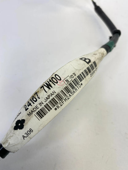 06 07 INFINITI G35 COUPE UNDER CENTER CONSOLE SUB WIRE WIRING CABLE 24167-7W100