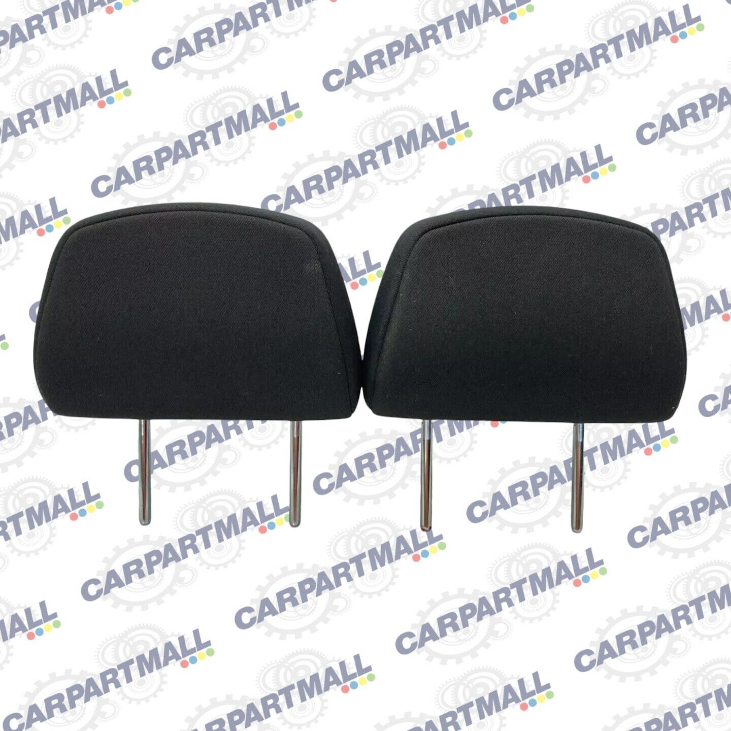 08 09 Saturn Astra Front Seat Headrest Left & Right Head Rest Set Pair Cloth OEM