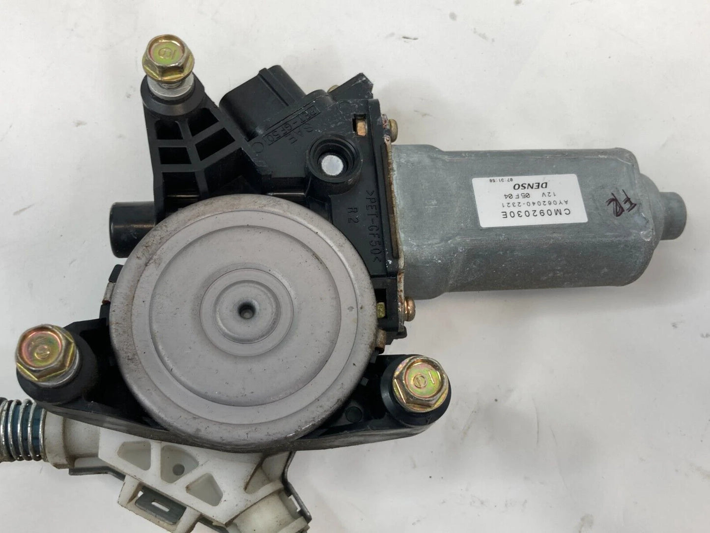 2004-2008 ACURA TL FRONT RIGHT DOOR POWER WINDOW MOTOR W/ REGULATOR CM092030E