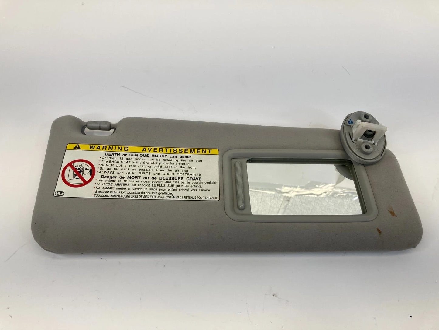 2006-2013 LEXUS IS250 ROOF RIGHT PASSENGER SUNVISOR SUN VISOR SHADE MIRROR OEM