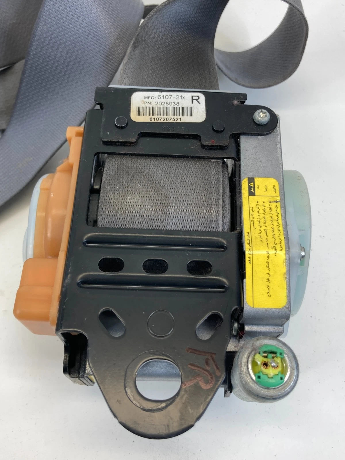 05-10 TOYOTA AVALON FRONT RIGHT PASSENGER SIDE SEAT BELT RETRACTOR 2028938 OEM