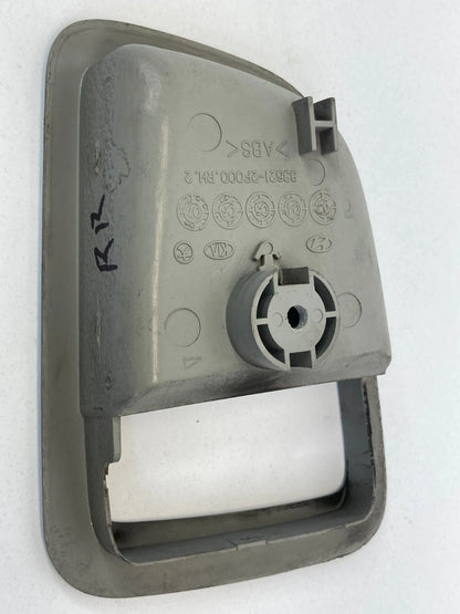 2004-2009 KIA SPECTRA EX SEDAN REAR RIGHT SIDE DOOR HANDLE BEZEL TRIM 836212F000