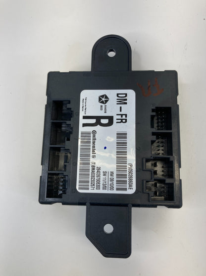 08-16 Chrysler Town & Country Front Passenger Door Control Module 05026860AE OEM