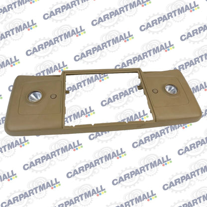 07-17 ESCALADE ENCLAVE UPPER REAR OVERHEAD ROOF CONSOLE DVD SCREEN BEZEL TRIM