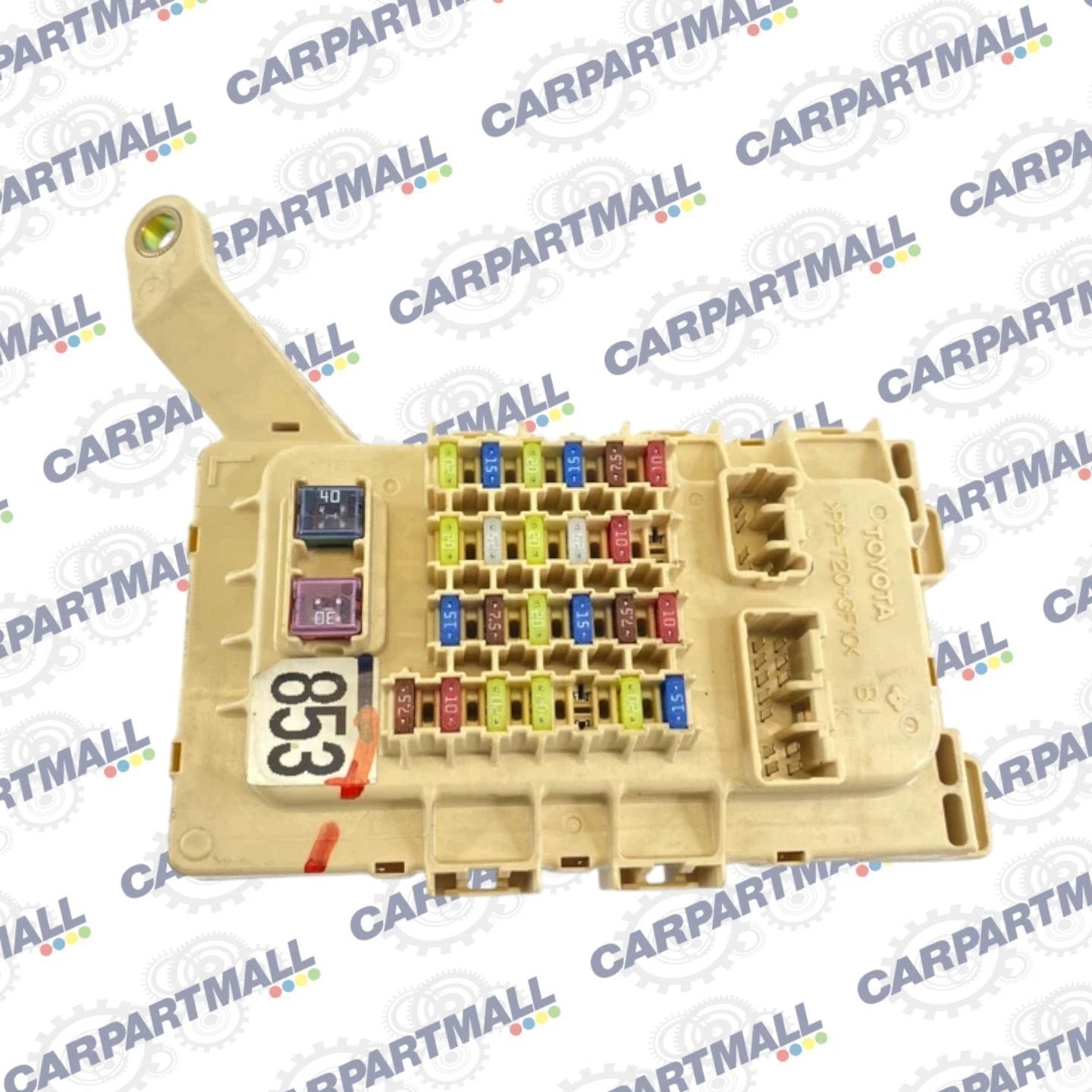 2004-2007 TOYOTA HIGHLANDER 3.3L V6 FWD A/T UNDER DASH FUSE BOX RELAY UNIT OEM