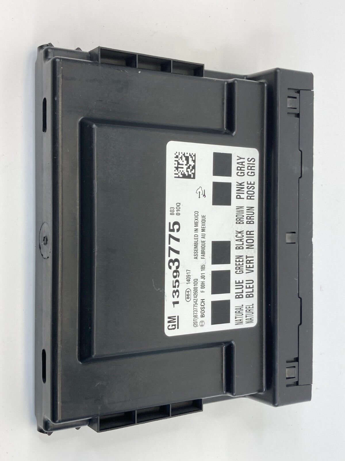 2014-2017 Buick Regal 2.0L L4 A/T Body Control Module Computer Unit BCM 13593775