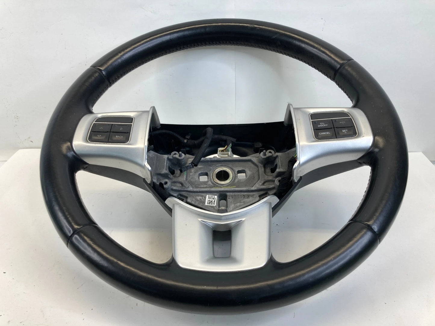 2012-2020 DODGE GRAND CARAVAN STEERING WHEEL W/ CRUISE CONTROL P1QJ95DX9AH OEM