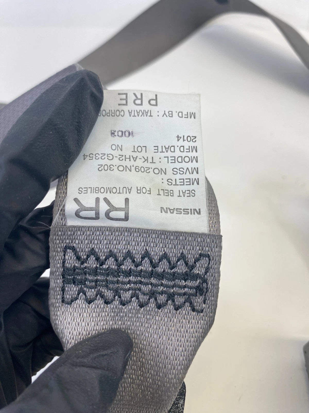 11 12 13 14 15 16 17 Nissan Quest Front Right Side Seat Belt Retractor Assy OEM