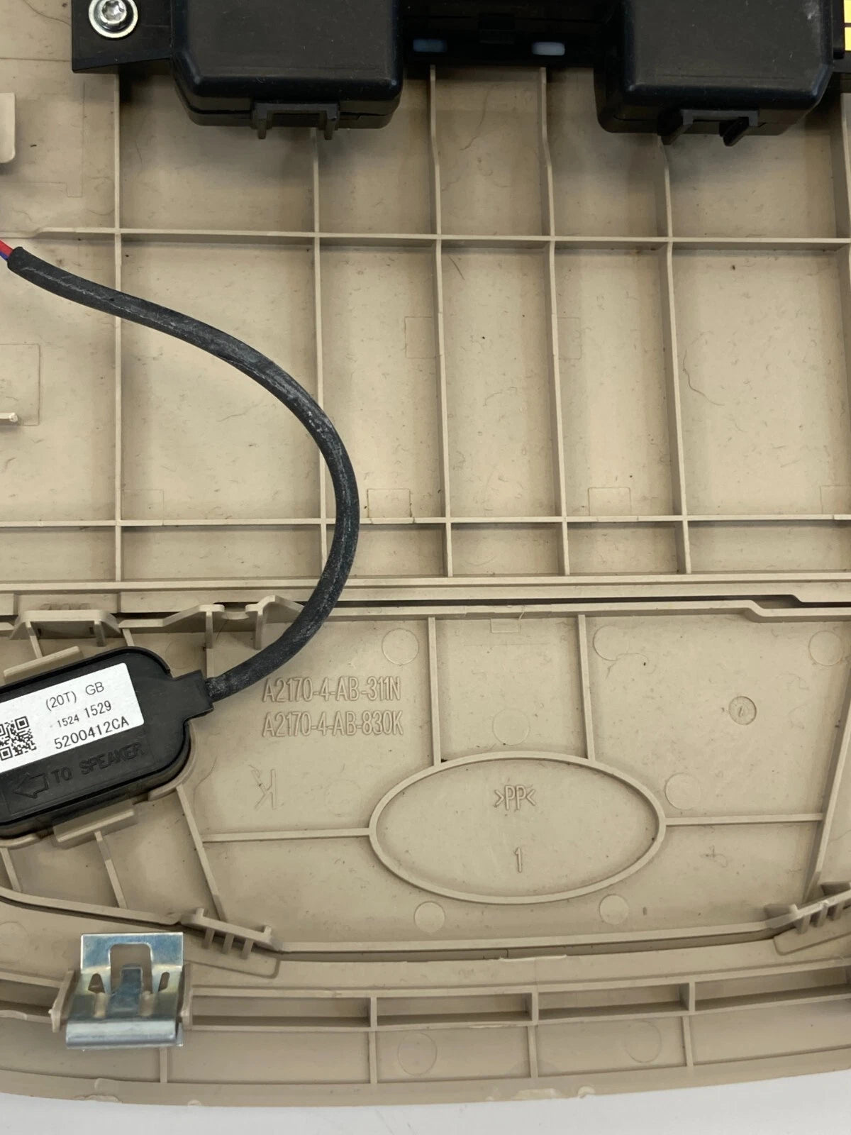11-17 BUICK REGAL OVERHEAD CONSOLE HOMELINK OPENER MICROPHONE MAP LIGHT 20959387