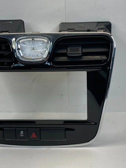 2011-2014 CHRYSLER 200 CENTER DASH PANEL RADIO AIR VENT COVER BEZEL TRIM W/CLOCK