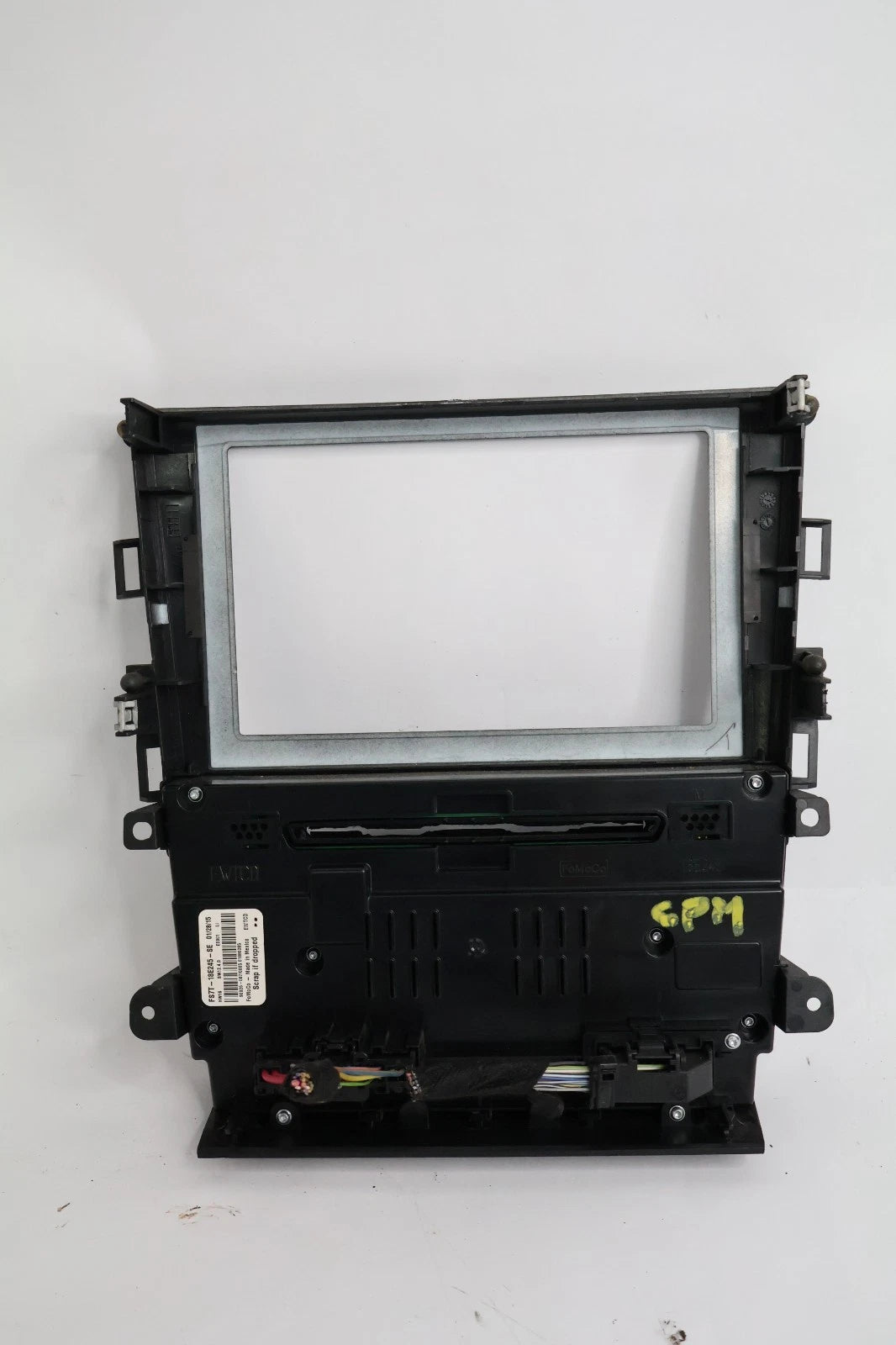 2015 FORD FUSION DASHBOARD CLIMATE CONTROL RADIO BEZEL FRONT UNIT FS7T-18E245-SE