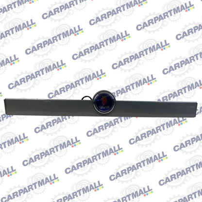 03 04 Saab 9-3 93 Convertible Trunk Lid Handle License Plate Molding Panel OEM