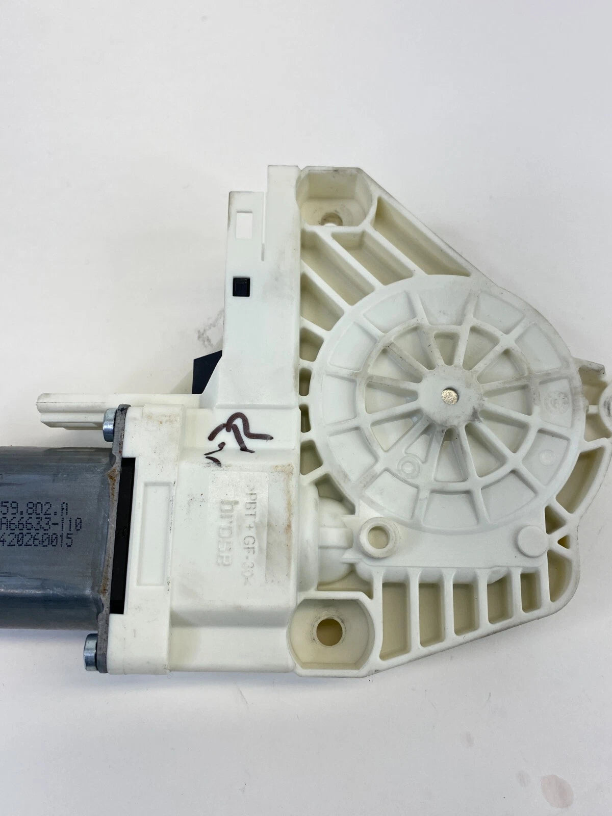09-16 AUDI A4 QUATTRO FRONT RIGHT SIDE DOOR POWER WINDOW MOTOR 8K0-959-802-A OEM