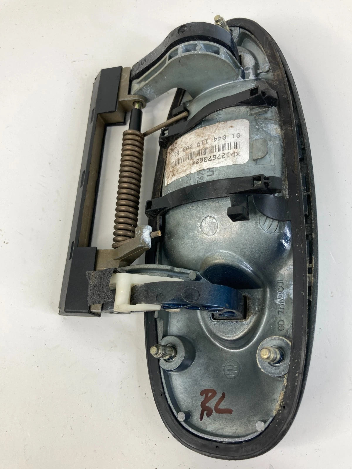06-11 SAAB 9-3 REAR LEFT BACK SIDE EXTERIOR DOOR HANDLE ASSEMBLY 12767362 OEM