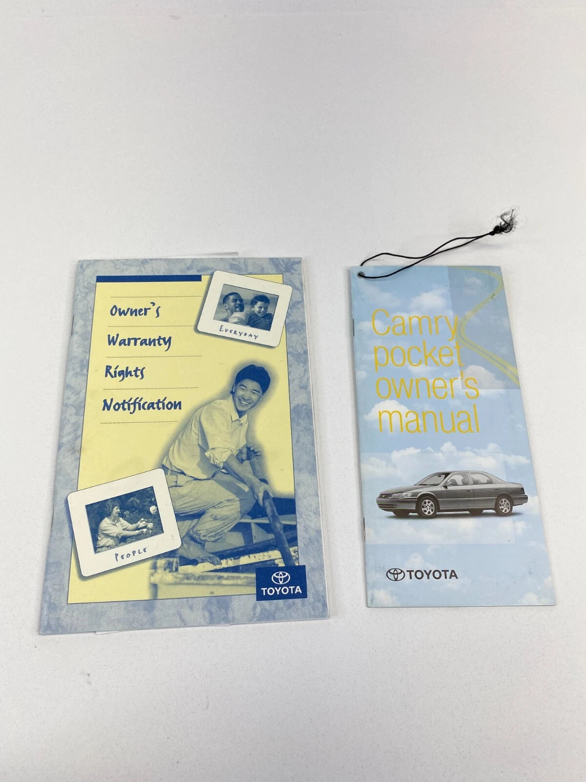 1999 99 TOYOTA CAMRY CE SEDAN OWNER'S MANUAL GUIDE BOOK & SUPPLEMENT OEM