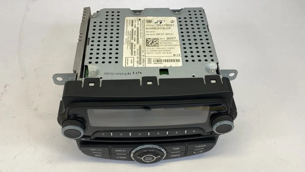 2012-2015 CHEVROLET SONIC RADIO CD PLAYER AM FM BLUETOOTH STEREO OEM 95179057