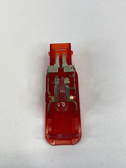 2002-2008 AUDI A4 QUATTRO REAR LEFT DOOR WARNING RED LENS COURTESY LAMP ASSY OEM