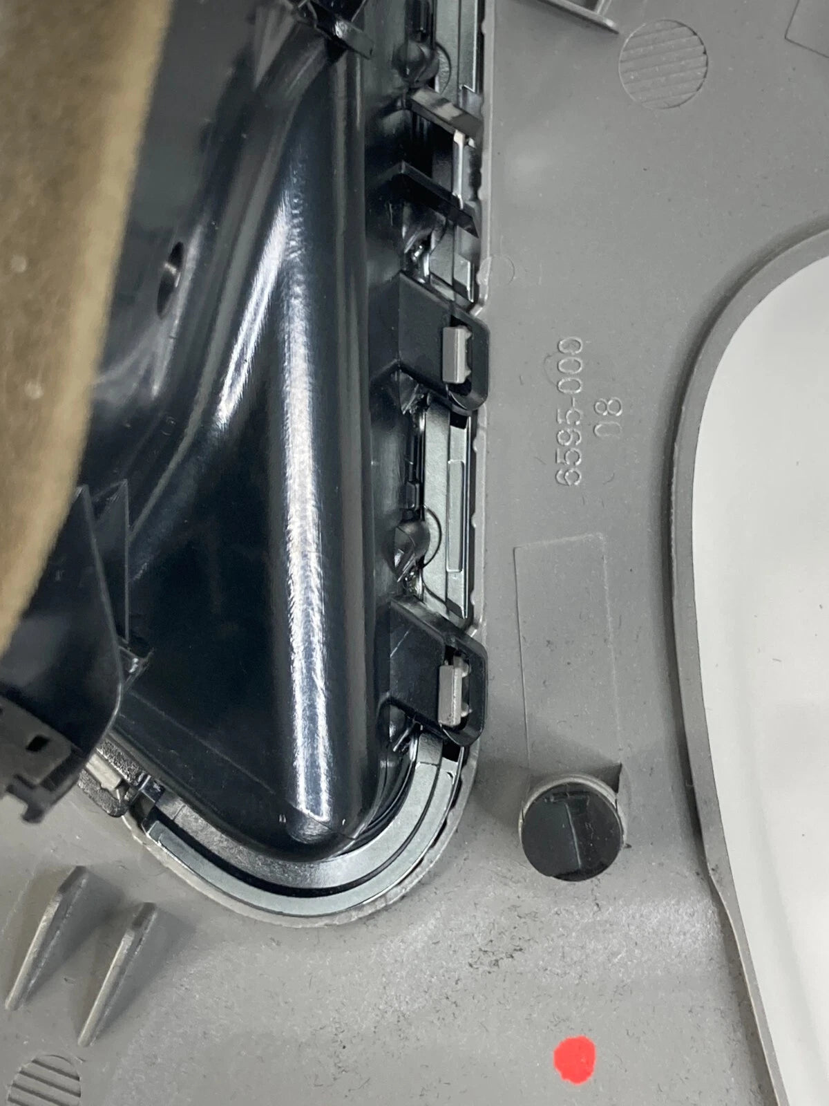 2009-2012 AUDI A4 DASH LEFT DRIVER AIR VENT GRILL W/ TRIM BEZEL 8K1820901G OEM