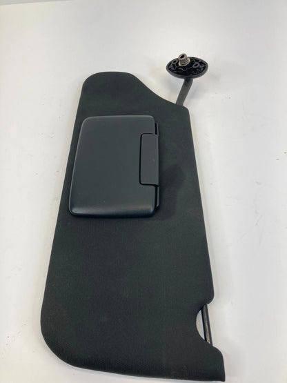 2011-2014 DODGE AVENGER LEFT DRIVER SIDE SUNVISOR SUN VISOR BLACK CLOTH OEM