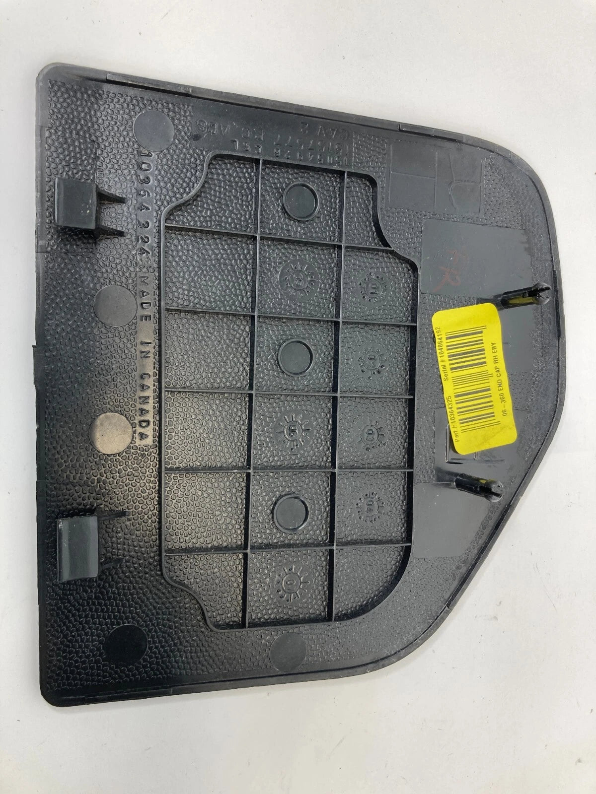 2006-2009 CHEVROLET TRAILBLAZER DASH RIGHT SIDE END CAP COVER TRIM 10364325 OEM