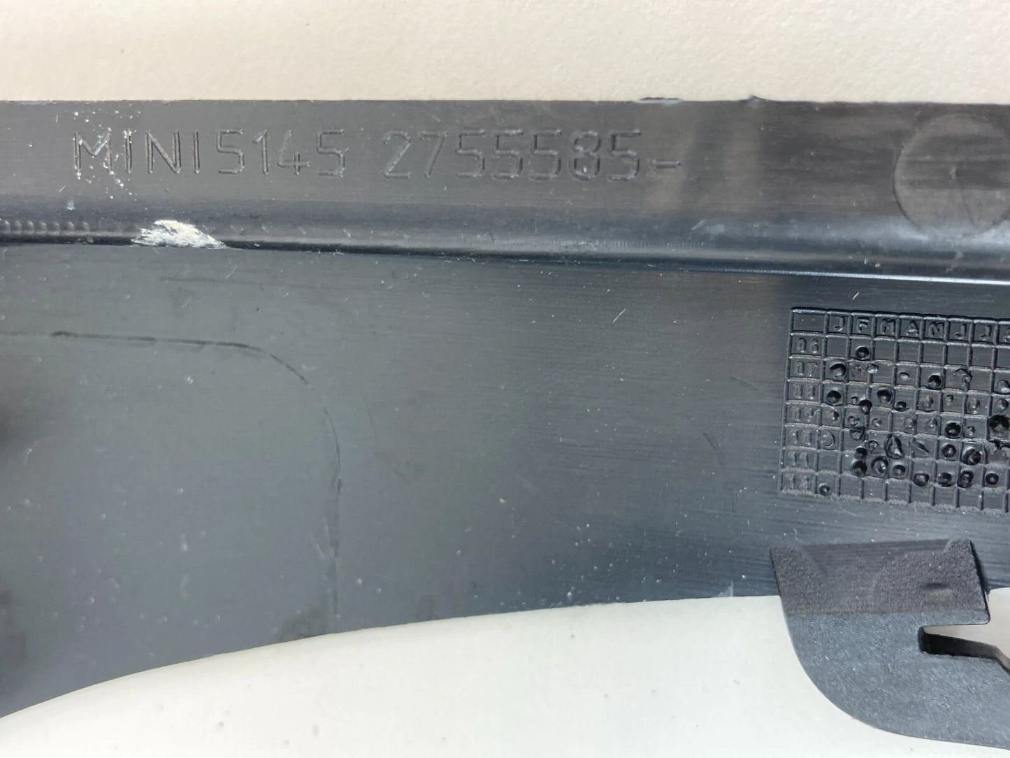 2007-2015 MINI COOPER COUPE LEFT INSTRUMENT PANEL DASHBOARD TRIM COVER 2755585