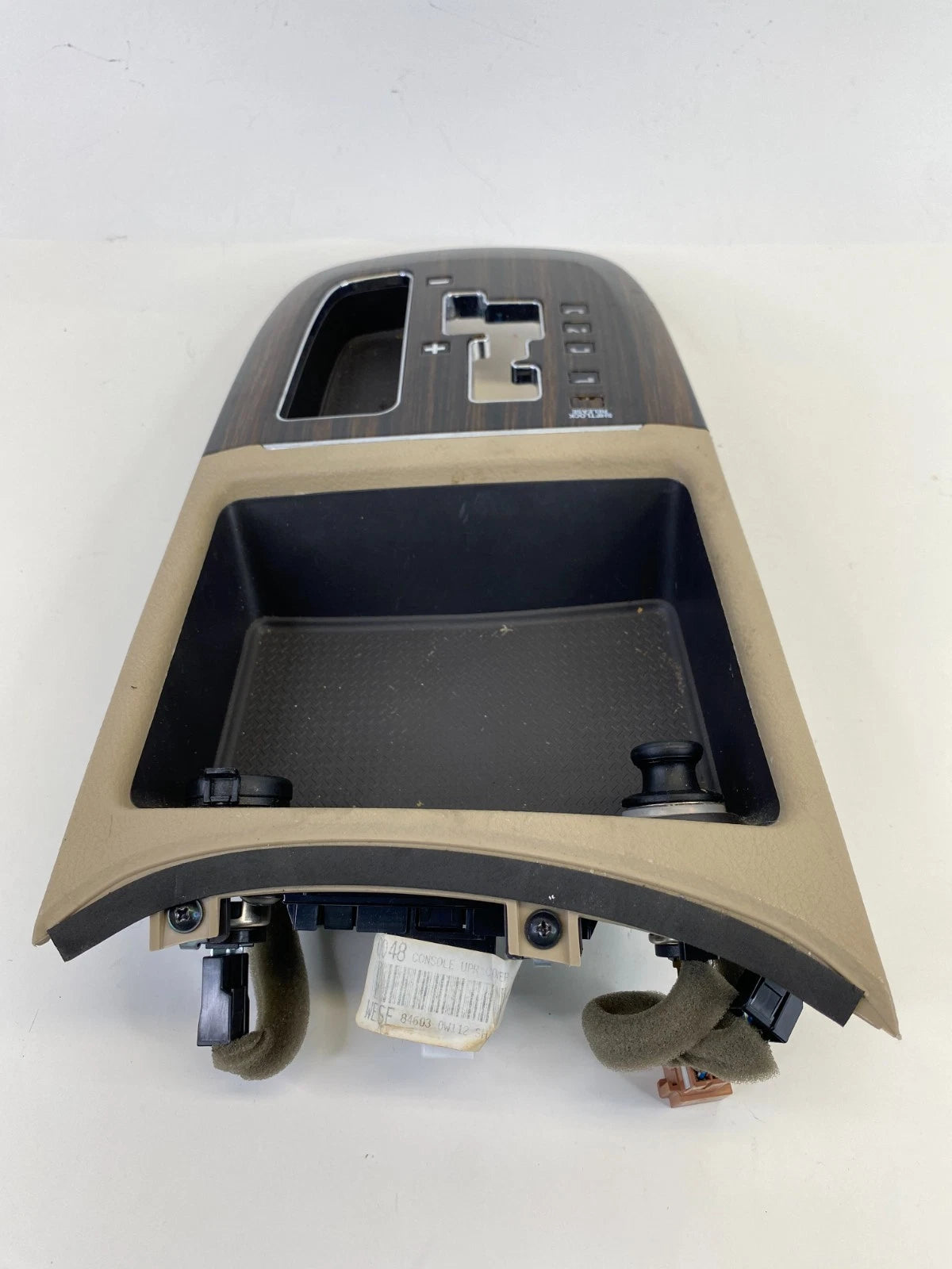 10-12 HYUNDAI SANTA FE AT SHIFTER INDICATOR BEZEL W/ POWER OUTLET 84603-0W112