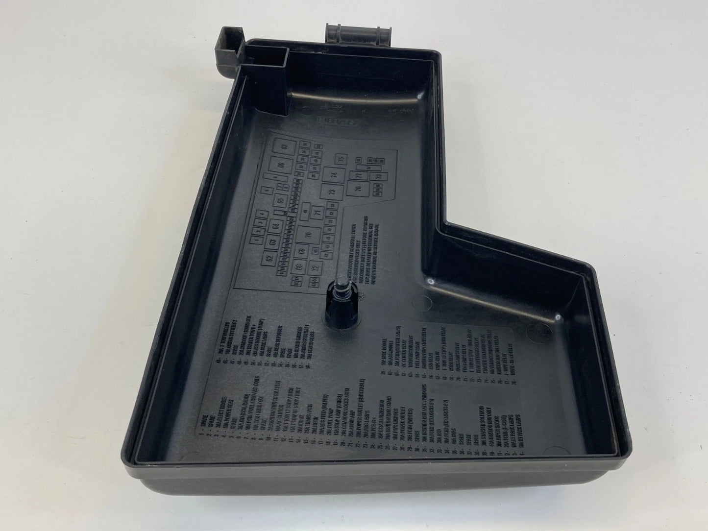 07 08 09 10 11 DODGE DAKOTA 4.7L V8 ENGINE FUSE BOX ACCESS DOOR LID COVER OEM